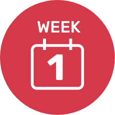 1 Week Infusion Time Icon